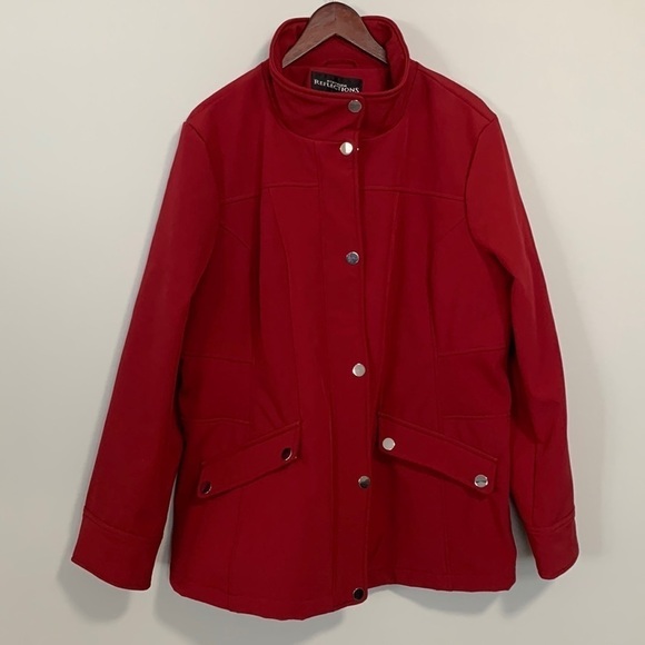 Northern Reflections Jackets & Blazers - Northern Reflections Jacket Coat Size XXL Colour Cranberry